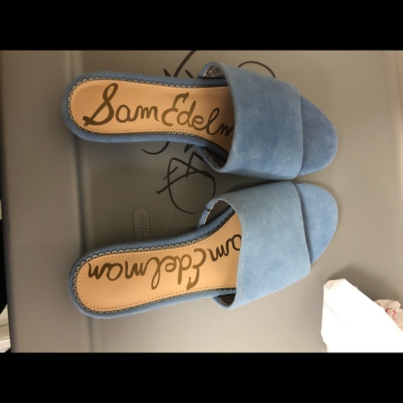Sam Edelman Shoes - Never worn Sam Edelman Suade sandels